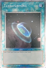 Terraforming - RA04-EN084 - Platinum Secret Rare - 1st Edition